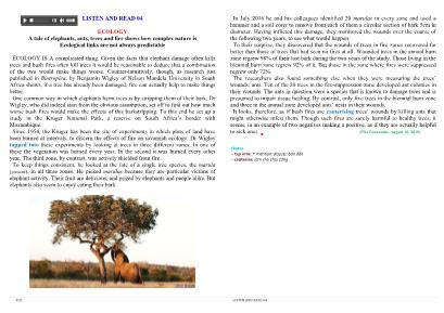 Listen and read 4 Ecology - Thấm Tâm Vy